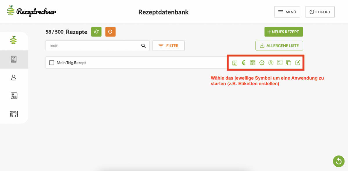 Etiketten